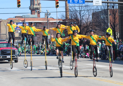 St Helen Unicycle Drill Team